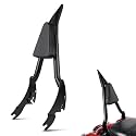 Benlari Sissy Bar Backrest, Integrated Passenger Backrest, Quick Release Detachable Sissy Bar Fit for Harley Davidson Touring Street Glide Road Glide Road King Electra Glide 2009-2024 (Black, 30inch)