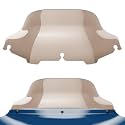 Benlari 8" Smoke Motorcycle Windshield Windscreen Fit for 1996-2013 Harley Davidson Touring Street Glide Electra Glide Tri Glide FLHT FLHX FLHTK FLHTC FLHTCU