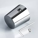 Benlari Chrome Heel Shift Eliminator Cap Shaft Cap Compatible for Harley Davidson Touring Road King, Street Glide, Electra Glide, Trike 1980-2024