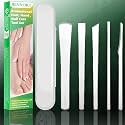 Bennort 5pcs Ingrown Toenail Removal Kit, Stainless Steel Nail Knives Cuticle & Dead Skin Corn Foot Callus Remover, Manicure & Pedicure Knife Tools with Box, Foot Skin Scraper Repair Sharp Blade
