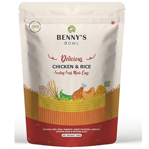 benny39s bowl fresh amp wet dog food - chicken amp rice - single pack x 100 g  fresh soft wet food for dogs  natural amp human-gradeall life stages
