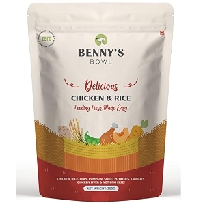 benny39s bowl fresh amp wet dog food - chicken amp rice - single pack x 300 g  real chicken meal  soft texture all-natural wet dog foodall life stages