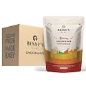 Benny's Bowl Fresh &amp; Wet Dog Food - Chicken &amp; Rice - 30 Packs x 100 G | 100% Natural, Meal for Dogs | Gently Cooked &amp; Easy to Digest,All Life Stages