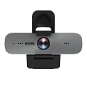 BenQ DVY31 Zoom™ Certified 1080p Full HD Compact Webcam, Privacy Cover, Omnidirectional Mics with Noise Suppression, Wide Field of View, Low Distortion
