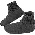 BenSorts Fuzzy Slipper Socks for Women Non Slip House Socks with Grips
