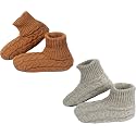 BenSorts Fuzzy Slipper Socks for Women Non Slip House Socks with Grips
