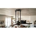 Benstar All Type of Ceiling Fan Rod Black Colour Material 1.4 MM Thickness Rod Heavy Material (24 Inch)