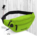 Benstar Waist Bag Elegant Style Travel/Passport Holder/ Adjustable Strap/Bumbags(Perrot) Waist Bag (Green)