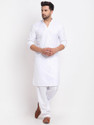 BENSTOKE Men Cotton Blend Kurta Salwar Set
