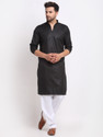 BENSTOKE Men Cotton Blend Kurta Salwar Set