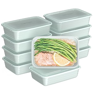 Bentgo Prep 1-Compartment Meal-Prep Containers with Custom-Fit