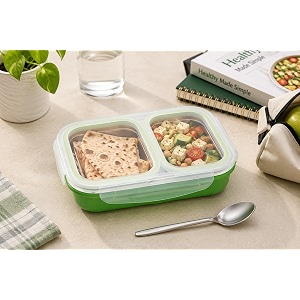 Bento Lunch Box 550ml Stainless Steel Lunch
