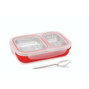 Bento Lunch Box 550ml Stainless Steel Lunch