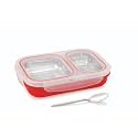 Bento Lunch Box 550ml Stainless Steel Lunch