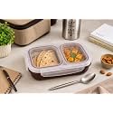 Bento Lunch Box 550ml Stainless Steel Lunch