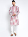 BENTOKE Men Cotton Blend Kurta Pyjama Set