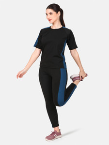 benzos striped women track suit