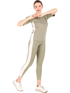 benzos striped women track suit