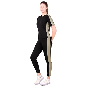 Benzos Womens Body Fitted Gym Running Sports
