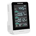 Bequest Air Quality Monitor, Indoor CO2 Meter, Accurate Tester for CO2, HCHO, TVOC, Temperature and Relative Humidity