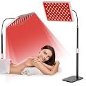 Bequest Red Light Therapy for Body,Infrared Panel with Stand, Deed Light and Near Infrared LED Lamp Full Body Therapy Device at Home for Face.