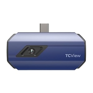 bequest thermal camera for android topdon tc001 256x192 ir high resolution thermal imaging camera thermal imager - optimized temperature accuracy works for smartphones and tablets amp pc blue