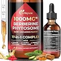 Berberine with Ceylon Cinnamon Supplement Phytosome Liquid Drops 1000mg