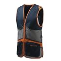 Beretta Unisex Full Mesh Shooting Vest - Breathable Lightweight Competition Vest with Cartridge Pockets &amp; Comfortable Fit