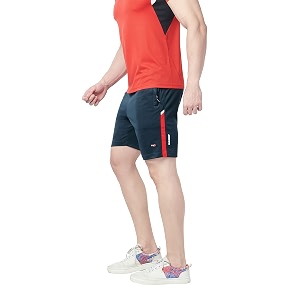 berge39 men39s instadry dryfit polyester lightweight soft fabric long shorts with secure zipper pockets for casual sports running gym jogging  half pants