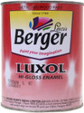 Berger Luxol Hi Gloss Brown Enamel Wall Paint (1 L)