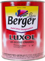 Berger Luxol Hi Gloss Mahogany Enamel Wall Paint (1 L)