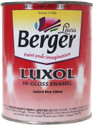 Berger Luxol Hi Gloss Oxford Blue Enamel Wall Paint (500 ml)