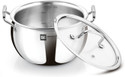 BERGNER BE Essentials TriPly Stainless Steel 18cm Rice Handi / Biryani Handi 3 L with Lid (Triply, Stainless Steel, Induction Bottom)