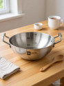 BERGNER BE Bergner Essentials Kadhai 24 cm diameter 2.5 L capacity (Triply, Induction Bottom)