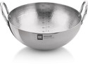 BERGNER Essentials Kadhai 32 cm diameter 6.5 L capacity (Stainless Steel, Induction Bottom)