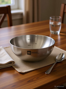 bergner tasla 25 l capacity 24 cm diameter triply induction bottom