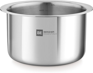 bergner be bergner essentials triply induction bottom topebhagonapatila 27 l capacity 18 cm diameter
