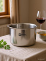BERGNER BE Bergner Essentials Triply Induction Bottom Tope/Bhagona/Patila 3.5 L capacity 20 cm diameter (Triply, Stainless Steel, Induction Bottom)