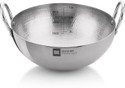 BERGNER BE Essentials Triply Induction Compatible Kadhai 18 cm diameter 1.3 L capacity (Triply, Stainless Steel, Induction Bottom)