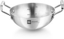 BERGNER BE Essentials Triply Induction Compatible Mini Kadhai 18 cm diameter 1 L capacity (Triply, Induction Bottom)