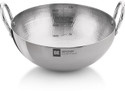 BERGNER Kadhai 20 cm diameter 1.85 L capacity (Stainless Steel, Induction Bottom)