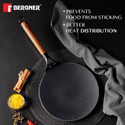 BERGNER Odin Cast Iron Tawa with Wooden