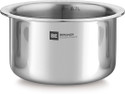 BERGNER Triply Induction Bottom Tope/Bhagona/Patila 0.7 L capacity 12 cm diameter (Triply, Stainless Steel, Induction Bottom)