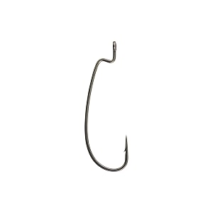 berkley fusion19 hooks offset worm 10 smoke satin