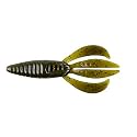 Berkley PBBPBJ3-GP Powerbait Pit Boss Soft Bait, 3" Bait Length, Green Pumpkin, Package of 10