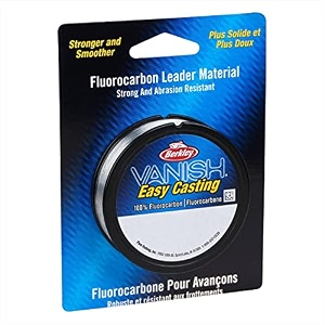 berkley vanish fluorocarbon leader materials