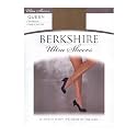Berkshire 4413 Women's Ultra Sheer Non-Control Top Pantyhose with Sandalfoot Toe – Made in USA – Nylon &amp; Cotton Blend
