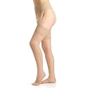 Berkshire 4909 Women's Lace Garter Stockings – 20 Denier Sheer Thigh High Hosiery with Stretch Lace Waist &amp; Sandalfoot Toe