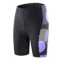 Beroy Women's Triathlon Shorts with 3D Gel Padded, Cycling and Spinning Pants.
