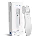 Berrcom Non Contact Infrared Thermometer Digital Forehead Thermometer for Adults and Kids Temperature Thermometer 3 in 1 with Fever Alert Touchless Baby Thermometer Large LED Display
